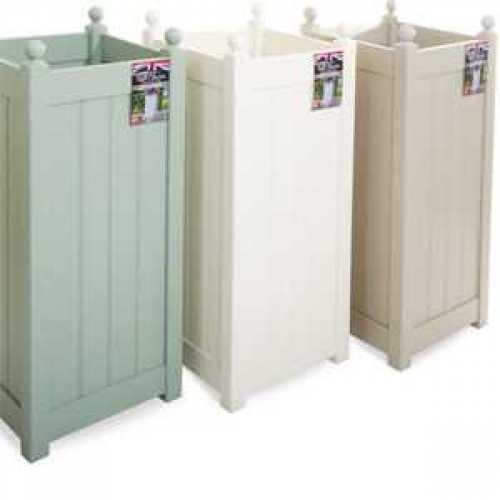 Cheap Afk Tall Classic Planters Cream Cheap Garden