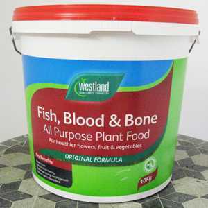 Fish  Blood And Bone All Purpose Plant Feed (Westland) 10Kg