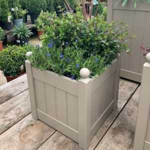 AFK Garden - Classic Painted Planters 380T Nutmeg 17 inch height