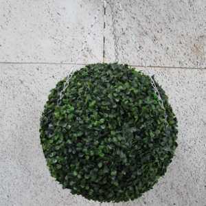 Artificial Boxwood Hanging Topiary Ball  30cm